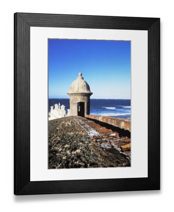 Framed Print : Fort El Morro Castle Year 1540 in Old San Juan, Puerto Rico Framed Print : Fort El Morro Castle Year 1540 in Old San Juan, Puerto Rico