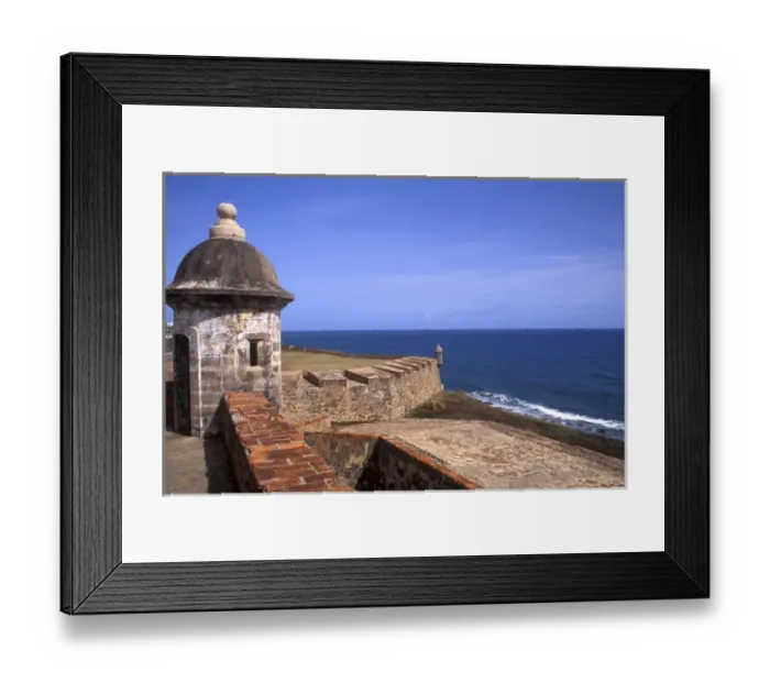 Framed Print : Castle of San Cristobal Old San Juan Puerto Rico Framed Print : Castle of San Cristobal Old San Juan Puerto Rico