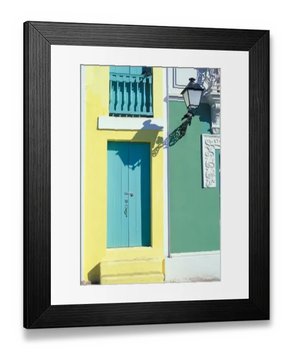 Framed Print : Puerto Rico, Old San Juan. (PR) Spanish architecture Framed Print : Puerto Rico, Old San Juan. (PR) Spanish architecture