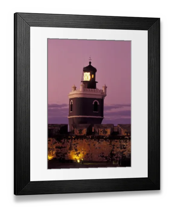 Framed Print : NA, Puerto Rico, Old San Juan Lighthouse Old San Juan Framed Print : NA, Puerto Rico, Old San Juan Lighthouse Old San Juan