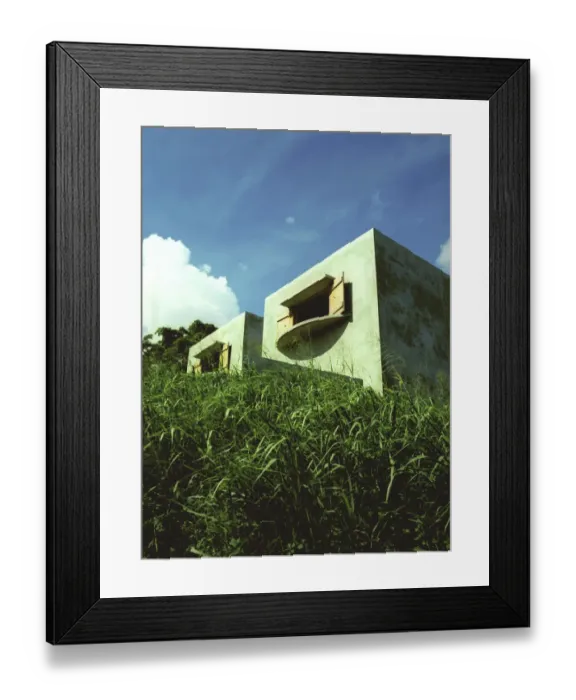 Framed Print : Caribbean, Puerto Rico, Vieques, Hix Island House