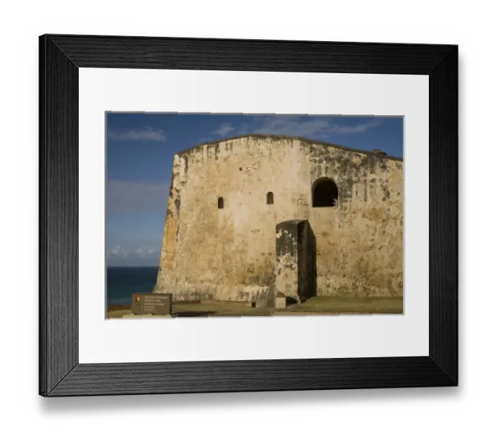 Framed Print : Caribbean, Puerto Rico, Old San Juan. Fort San Cristobal (Castillo San Cristobal) Framed Print : Caribbean, Puerto Rico, Old San Juan. Fort San Cristobal (Castillo San Cristobal)