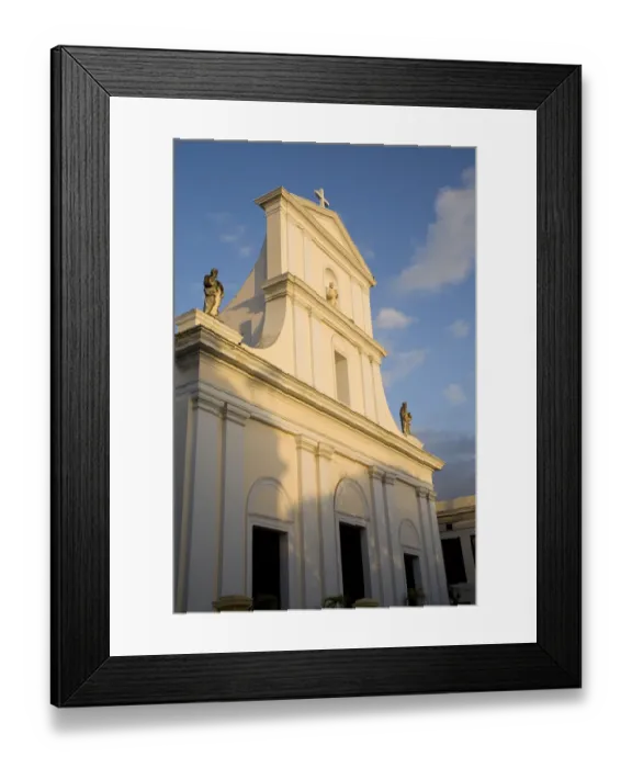 Framed Print : Caribbean, Puerto Rico, Old San Juan. San Juan Cathedral (Catedral de San Juan) Framed Print : Caribbean, Puerto Rico, Old San Juan. San Juan Cathedral (Catedral de San Juan)