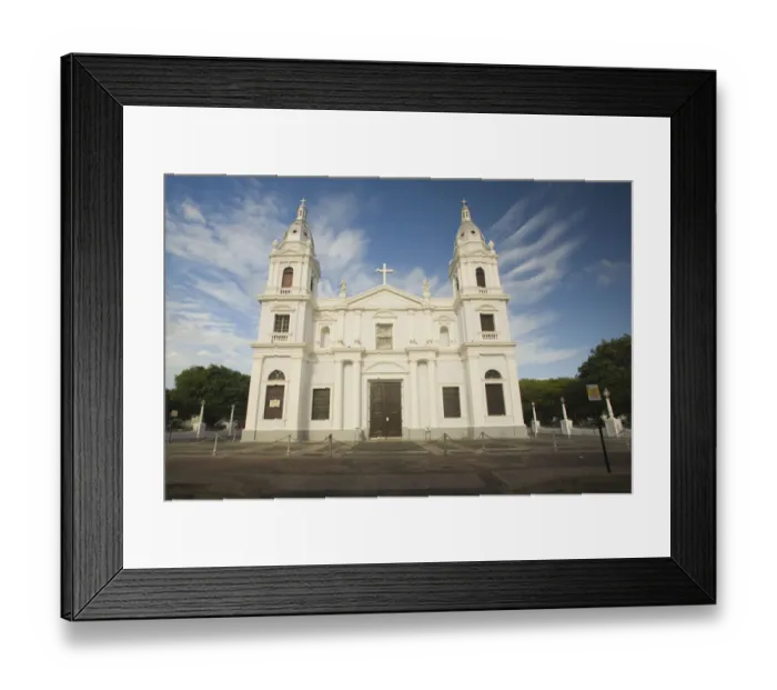 Framed Print : United States, Puerto Rico, Ponce. Cathedral of Our Lady of Guadalupe (Catedra Framed Print : United States, Puerto Rico, Ponce. Cathedral of Our Lady of Guadalupe (Catedra