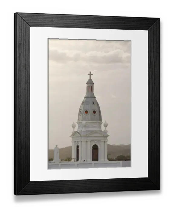 Framed Print : United States, Puerto Rico, Ponce. Cathedral of Our Lady of Guadalupe (Catedra