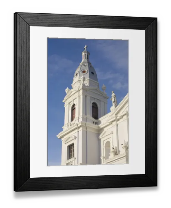 Framed Print : United States, Puerto Rico, Ponce. Cathedral of Our Lady of Guadalupe (Catedra Framed Print : United States, Puerto Rico, Ponce. Cathedral of Our Lady of Guadalupe (Catedra