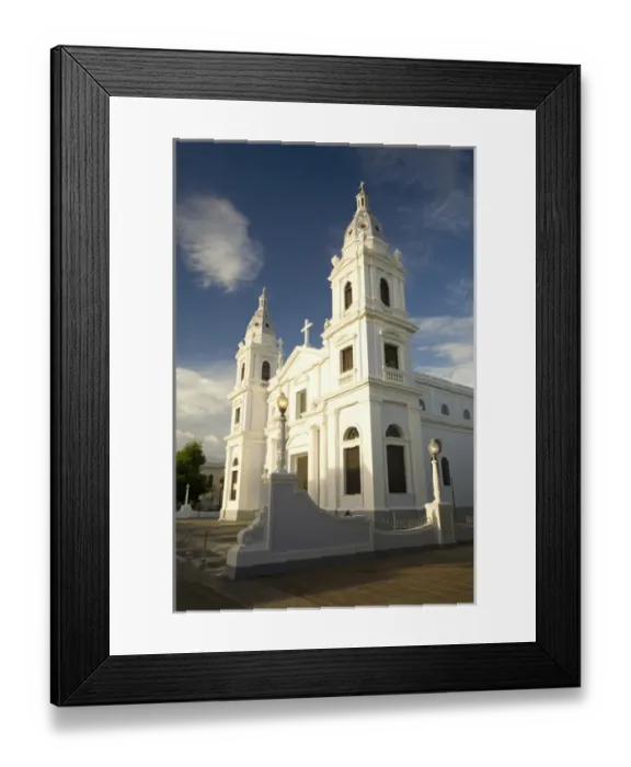 Framed Print : United States, Puerto Rico, Ponce. Cathedral of Our Lady of Guadalupe (Catedra Framed Print : United States, Puerto Rico, Ponce. Cathedral of Our Lady of Guadalupe (Catedra