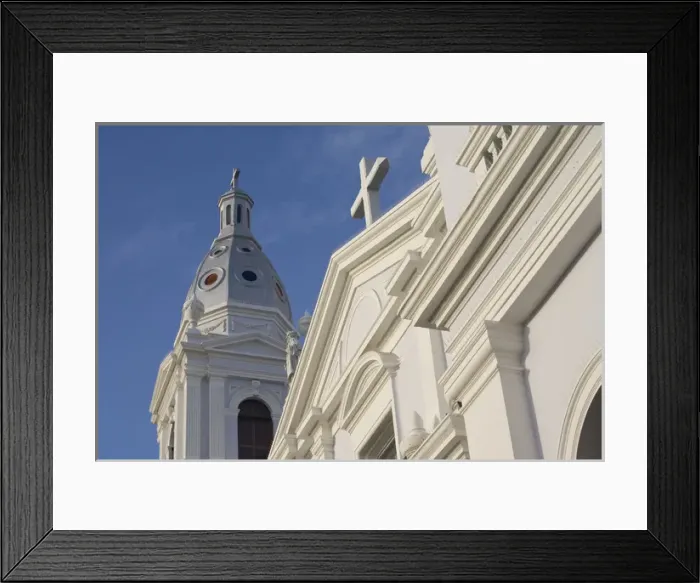 Framed Print : United States, Puerto Rico, Ponce. Cathedral of Our Lady of Guadalupe (Catedra Framed Print : United States, Puerto Rico, Ponce. Cathedral of Our Lady of Guadalupe (Catedra