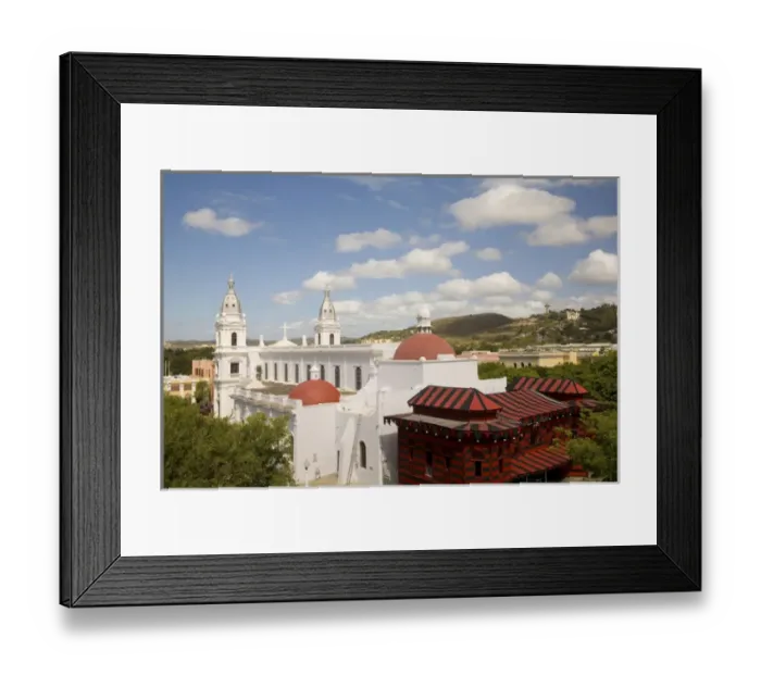 Framed Print : United States, Puerto Rico, Ponce. Cathedral of Our Lady of Guadalupe (Catedra Framed Print : United States, Puerto Rico, Ponce. Cathedral of Our Lady of Guadalupe (Catedra