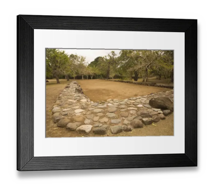 Framed Print : United States, Puerto Rico, Ponce. Ball court at Tibes Indian Ceremonial Center Framed Print : United States, Puerto Rico, Ponce. Ball court at Tibes Indian Ceremonial Center