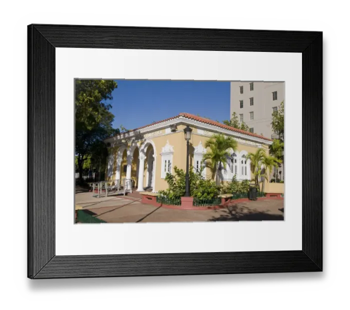 Framed Print : Caribbean; Center; North America; Office; Puerto Rico; San Juan. San Juan tourist office