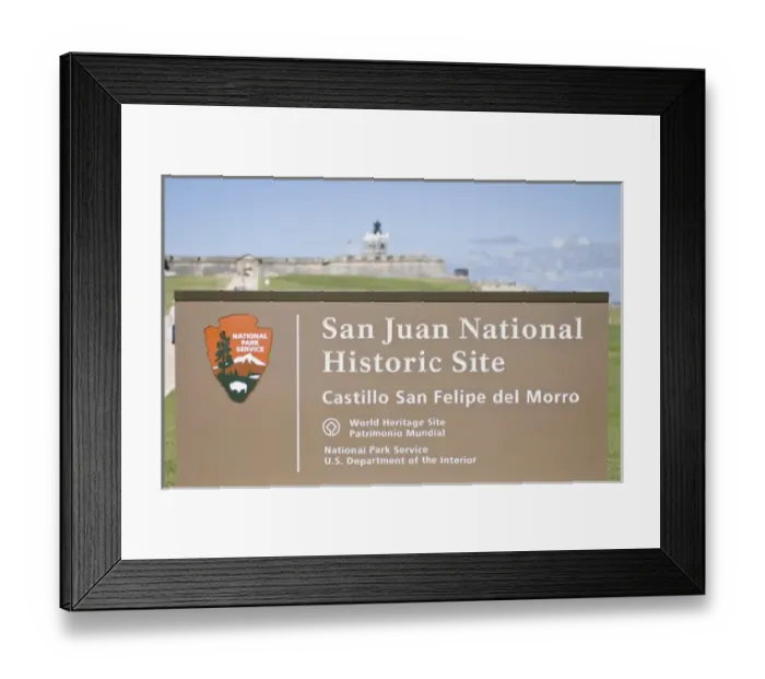 Framed Print : North America; Caribbean; Puerto Rico; San Juan. Castillo San Felipe del Morro repelled Framed Print : North America; Caribbean; Puerto Rico; San Juan. Castillo San Felipe del Morro repelled