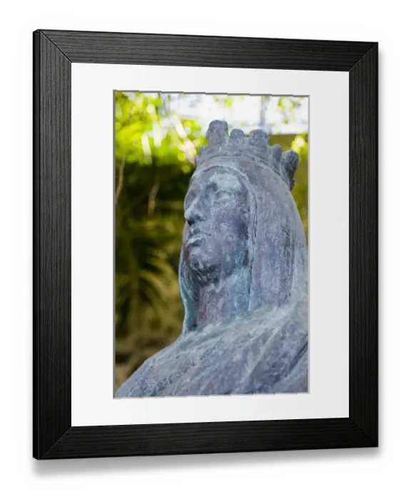 Framed Print : North America; Caribbean; Puerto Rico; San Juan. Queen Isabel of Castile is best Framed Print : North America; Caribbean; Puerto Rico; San Juan. Queen Isabel of Castile is best