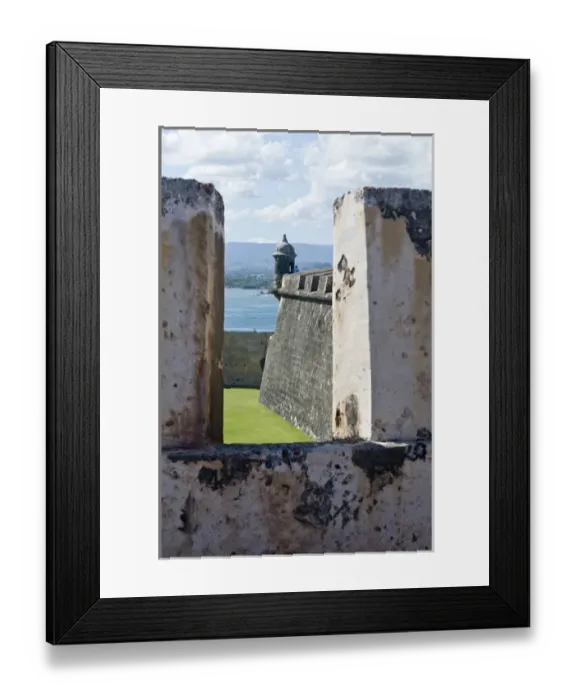 Framed Print : North America; Caribbean; Puerto Rico; San Juan. Castillo San Felipe del Morro repelled Framed Print : North America; Caribbean; Puerto Rico; San Juan. Castillo San Felipe del Morro repelled