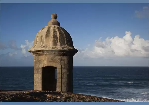 Puerto Rico, San Juan, Old San Juan, San Felipe del Morro Fort, lookout tower