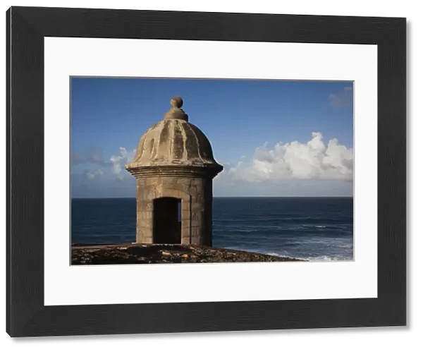 Puerto Rico, San Juan, Old San Juan, San Felipe del Morro Fort, lookout tower