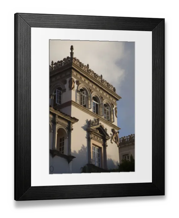 Framed Print : Puerto Rico, San Juan, El Capitolio, Scool of Tropical Medicine building