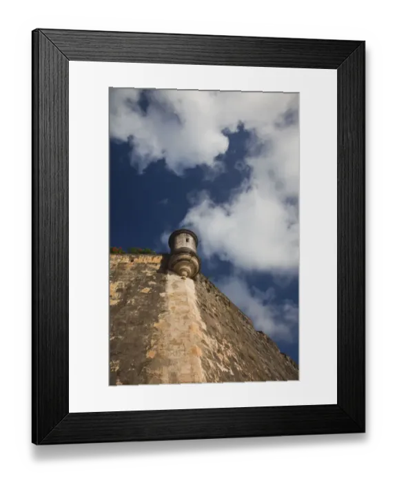 Framed Print : Puerto Rico, San Juan, Old San Juan, watchtower by Puerta de San Juan gate Framed Print : Puerto Rico, San Juan, Old San Juan, watchtower by Puerta de San Juan gate