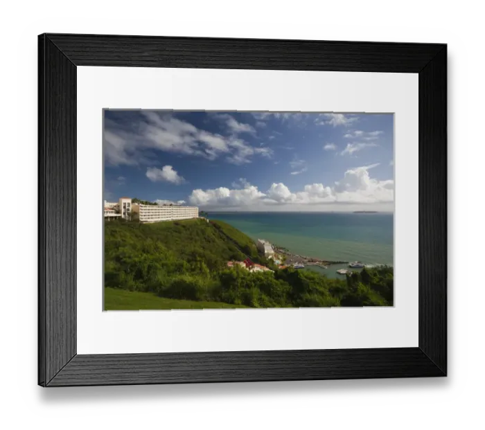 Framed Print : Puerto Rico, East Coast, Fajardo, El Conquistador Resort Hotel Framed Print : Puerto Rico, East Coast, Fajardo, El Conquistador Resort Hotel