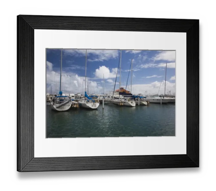 Framed Print : Puerto Rico, East Coast, Puerto Del Rey, Puerto del Rey Marina, largest marina in the Caribbean Framed Print : Puerto Rico, East Coast, Puerto Del Rey, Puerto del Rey Marina, largest marina in the Caribbean