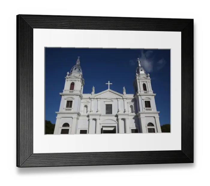 Framed Print : Puerto Rico, South Coast, Ponce, Catedral Nuestra Senora de Guadalupe cathedral Framed Print : Puerto Rico, South Coast, Ponce, Catedral Nuestra Senora de Guadalupe cathedral