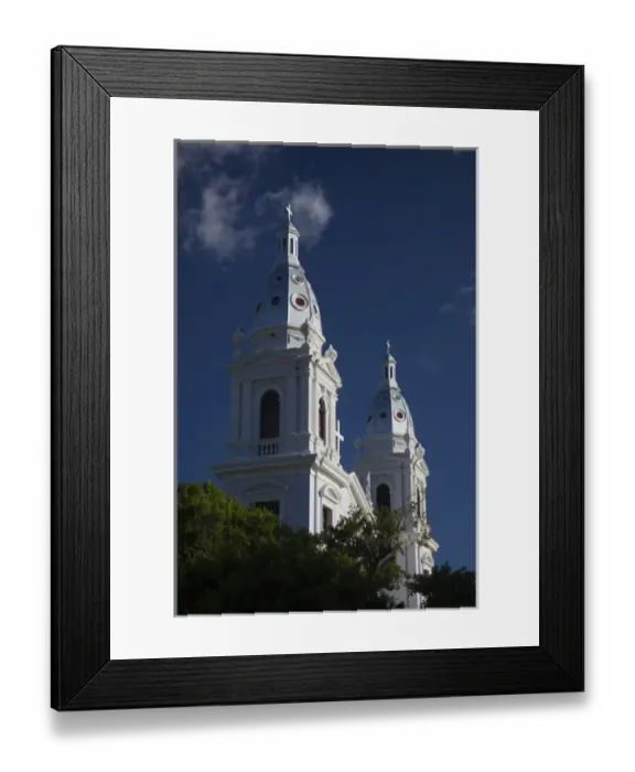 Framed Print : Puerto Rico, South Coast, Ponce, Catedral Nuestra Senora de Guadalupe cathedral Framed Print : Puerto Rico, South Coast, Ponce, Catedral Nuestra Senora de Guadalupe cathedral