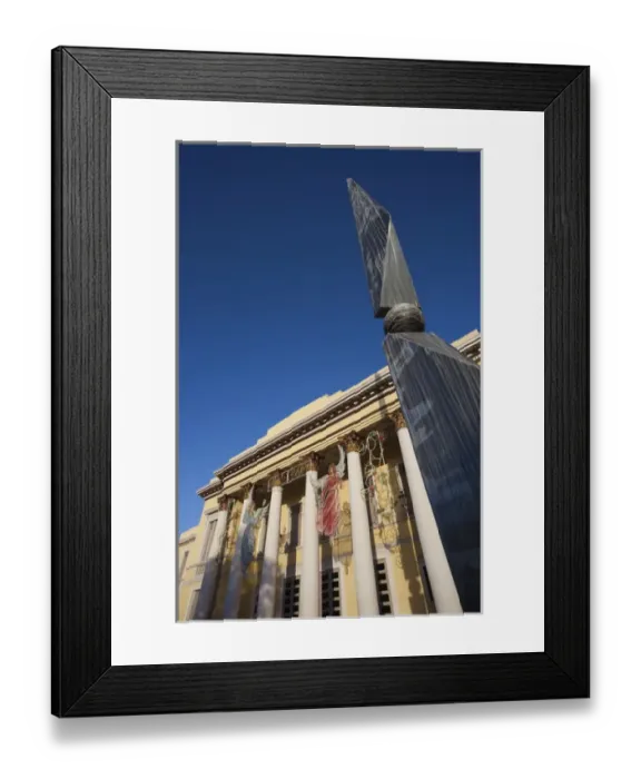 Framed Print : Puerto Rico, South Coast, Ponce, Teatro La Perla theater Framed Print : Puerto Rico, South Coast, Ponce, Teatro La Perla theater