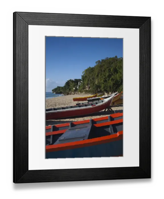 Framed Print : Puerto Rico, West Coast, Aguadilla, Crashboat Beach, lifeboats Framed Print : Puerto Rico, West Coast, Aguadilla, Crashboat Beach, lifeboats