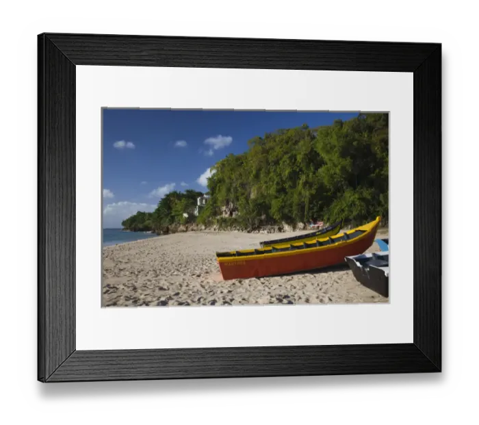 Framed Print : Puerto Rico, West Coast, Aguadilla, Crashboat Beach, lifeboats Framed Print : Puerto Rico, West Coast, Aguadilla, Crashboat Beach, lifeboats