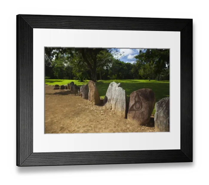 Framed Print : Puerto Rico, North Coast, Karst Country, Utuado, Parque Ceremonial Indigena de Caguana Framed Print : Puerto Rico, North Coast, Karst Country, Utuado, Parque Ceremonial Indigena de Caguana