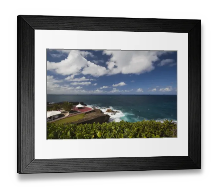 Framed Print : Puerto Rico, North Coast, Arecibo, Arecibo Lighthouse Park, coastlline Framed Print : Puerto Rico, North Coast, Arecibo, Arecibo Lighthouse Park, coastlline