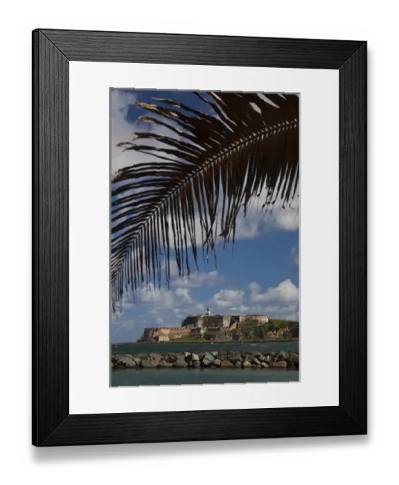 Framed Print : Puerto Rico, San Juan, Old San Juan, El Morro Fortress viewed from Isla de Cabras Framed Print : Puerto Rico, San Juan, Old San Juan, El Morro Fortress viewed from Isla de Cabras