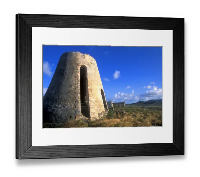Framed Print : 01. US Virgin Islands St. Croix Sugar Mill Plantation Framed Print : 01. US Virgin Islands St. Croix Sugar Mill Plantation