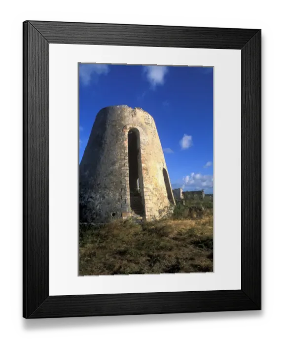 Framed Print : 01. US Virgin Islands St. Croix Sugar Mill Plantation Framed Print : 01. US Virgin Islands St. Croix Sugar Mill Plantation