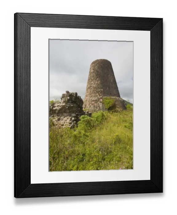 Framed Print : Plantation ruins at New River Coconut Walk Estate Framed Print : Plantation ruins at New River Coconut Walk Estate