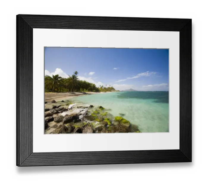 Framed Print : Nisbett Plantation Beach Framed Print : Nisbett Plantation Beach