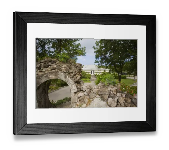 Framed Print : Nisbet Plantation Resort, home of Fanny Nisbet and Lord Horatio Nelson Framed Print : Nisbet Plantation Resort, home of Fanny Nisbet and Lord Horatio Nelson