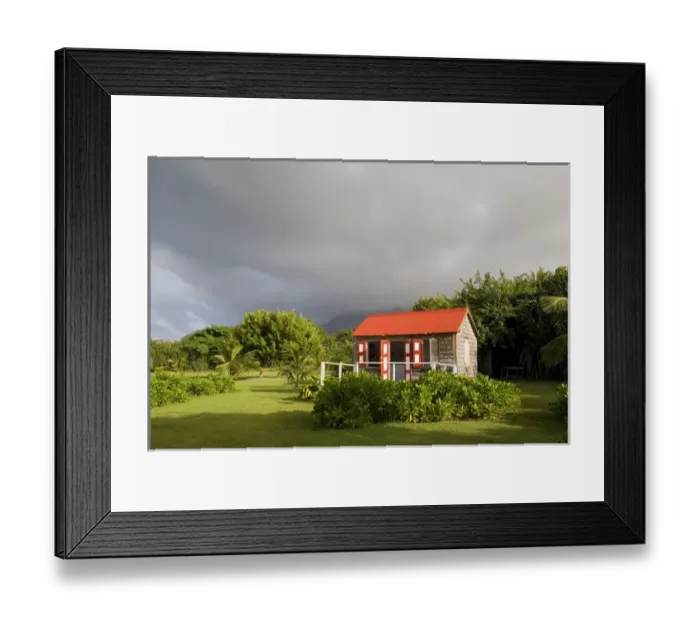 Framed Print : Montpelier Plantation Resort beach bar Framed Print : Montpelier Plantation Resort beach bar