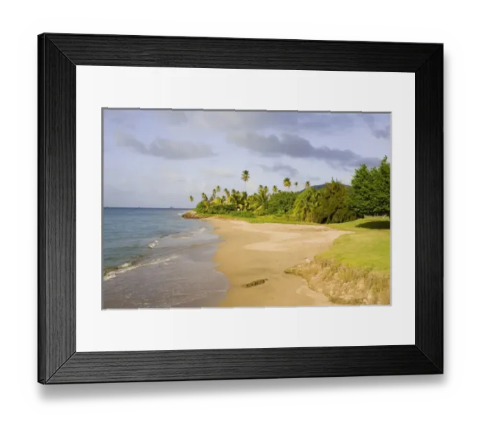 Framed Print : Montpelier Plantation Resort beach