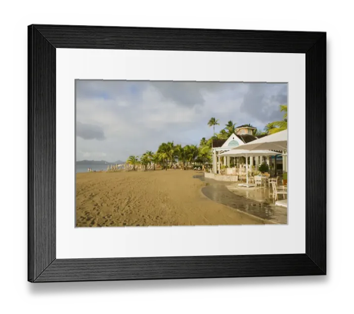 Framed Print : Beach Restaurant, Four Seasons Resort Framed Print : Beach Restaurant, Four Seasons Resort