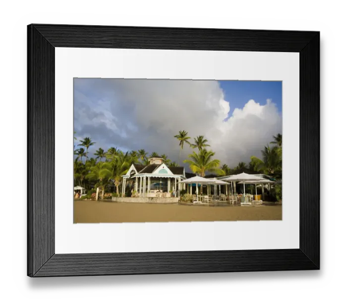 Framed Print : Beach House, Four Seasons Resort Framed Print : Beach House, Four Seasons Resort