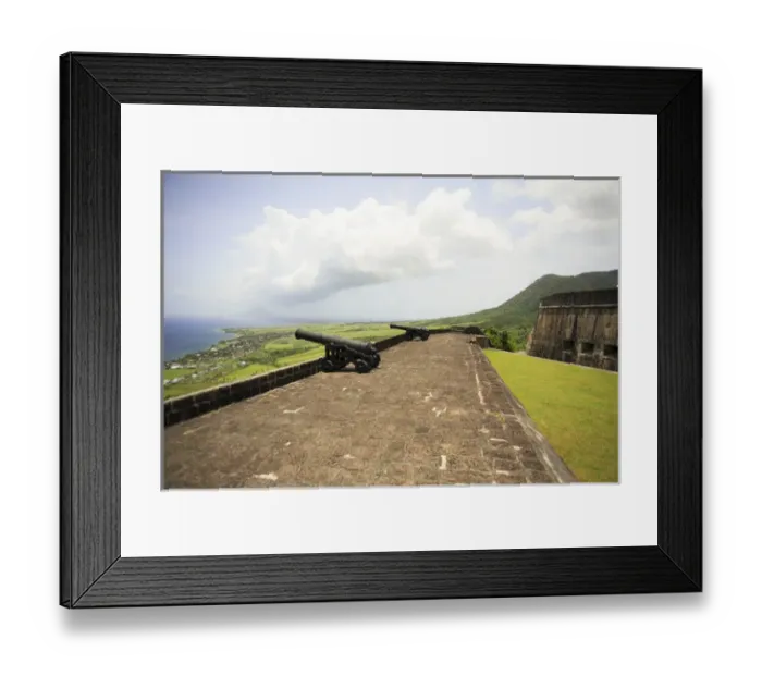 Framed Print : Brimstone Hill Fortress, built 1690-1790, 800-feet above the sea, called the Gibraltar Framed Print : Brimstone Hill Fortress, built 1690-1790, 800-feet above the sea, called the Gibraltar