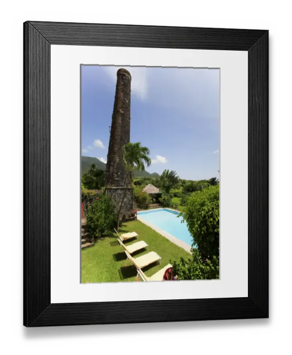 Framed Print : Rawlins Plantation Inn, historic sugar mill, St Kitts, Caribbean Framed Print : Rawlins Plantation Inn, historic sugar mill, St Kitts, Caribbean