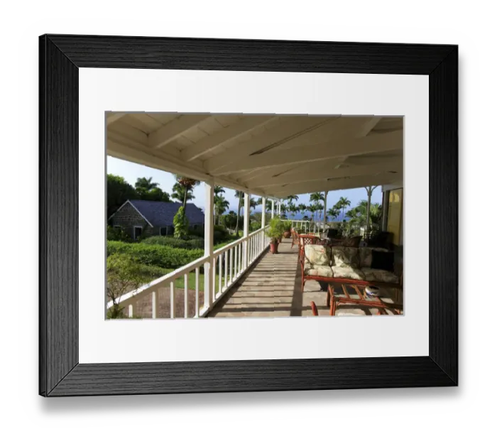 Framed Print : Ottleys Plantation Inn, historic sugar mill, St Kitts, Caribbean Framed Print : Ottleys Plantation Inn, historic sugar mill, St Kitts, Caribbean