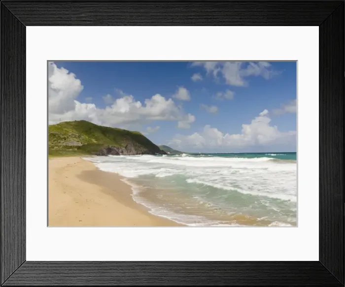 Framed Print : Frigate Bay, southeast peninsula, St Kitts, Caribbean Framed Print : Frigate Bay, southeast peninsula, St Kitts, Caribbean