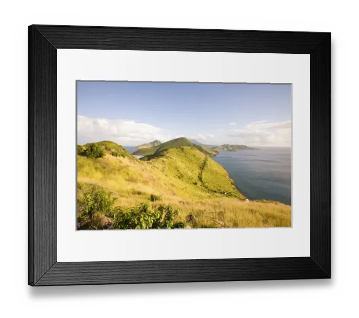 Framed Print : 01. Southeast peninsula, St Kitts, Caribbean Framed Print : 01. Southeast peninsula, St Kitts, Caribbean