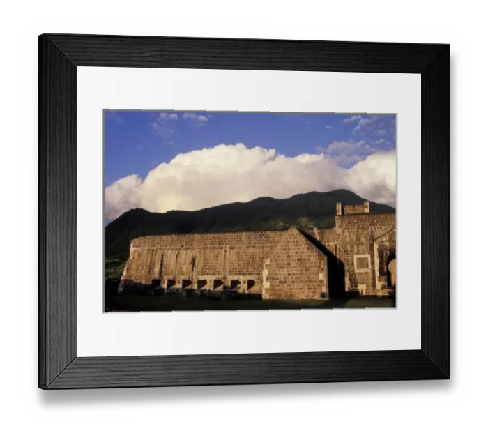Framed Print : Caribbean, St. Kitts. St. Thomas Church, grave site of Thomas Warner Framed Print : Caribbean, St. Kitts. St. Thomas Church, grave site of Thomas Warner