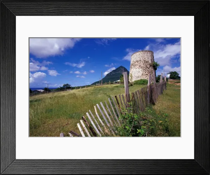 Framed Print : Caribbean, BWI, St. Lucia, Sugar Mill ruins along the Pitons Natural Trail Framed Print : Caribbean, BWI, St. Lucia, Sugar Mill ruins along the Pitons Natural Trail