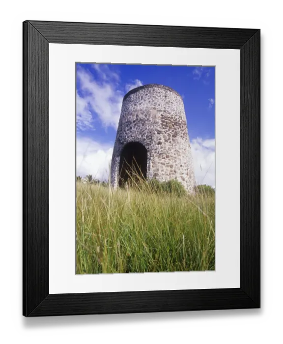 Framed Print : Sugar Mill ruin in the Choiseul region, St Lucia, Caribbean Framed Print : Sugar Mill ruin in the Choiseul region, St Lucia, Caribbean