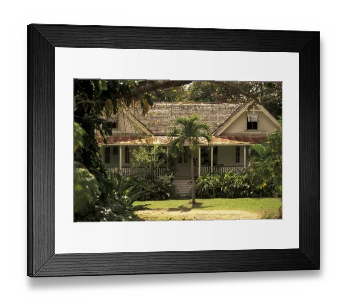 Framed Print : Caribbean, St. Lucia, Choiseul. Balembouche Estate, former sugar plantation Framed Print : Caribbean, St. Lucia, Choiseul. Balembouche Estate, former sugar plantation
